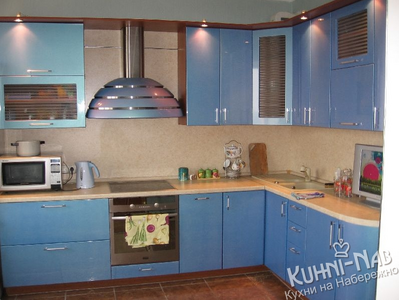 Голубая кухня