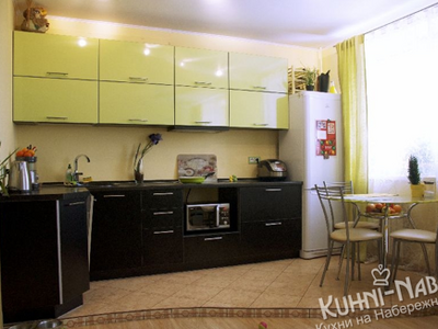 Кухни из МДФ в эмали